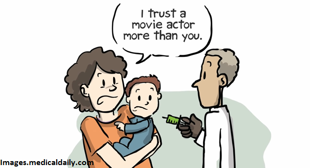 Cartoon about vaccines